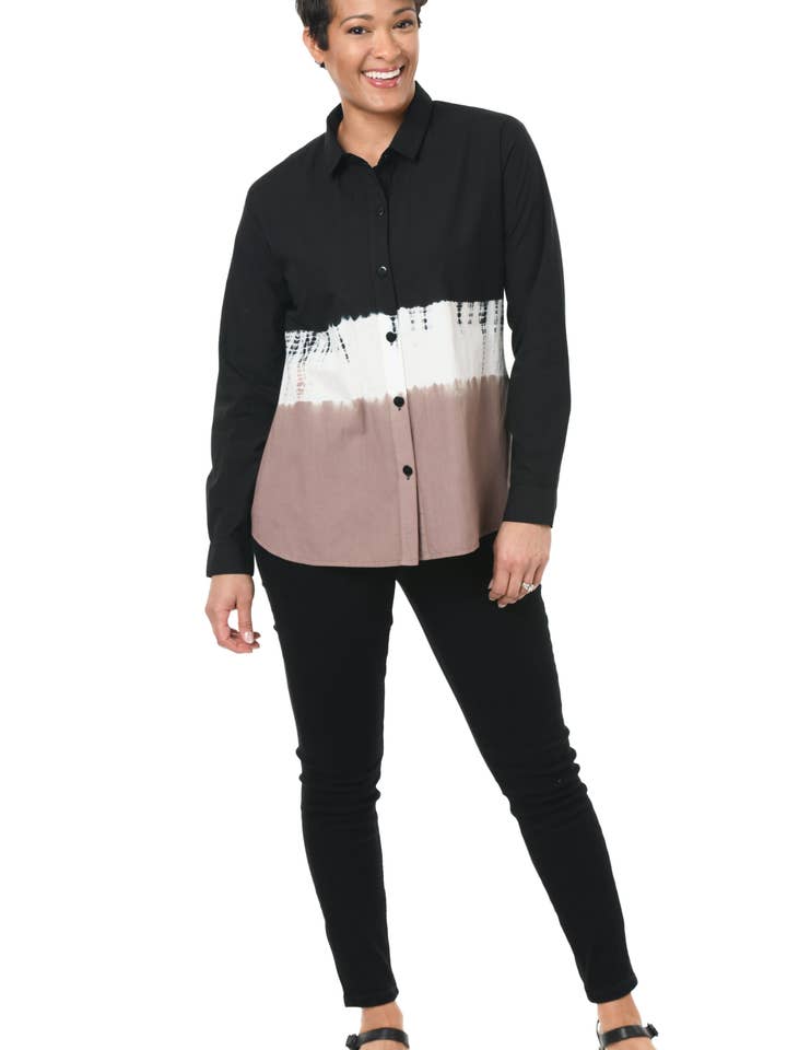 SDC926 Brynn in Beachcomber Ombre* voor wholesale door Tulip Clothing