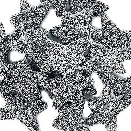 Long Island Candy Factory - Wholesale Gummy - Gustaf Super Salty Black Licorice Starfish Candy Gummy 2.2 lb