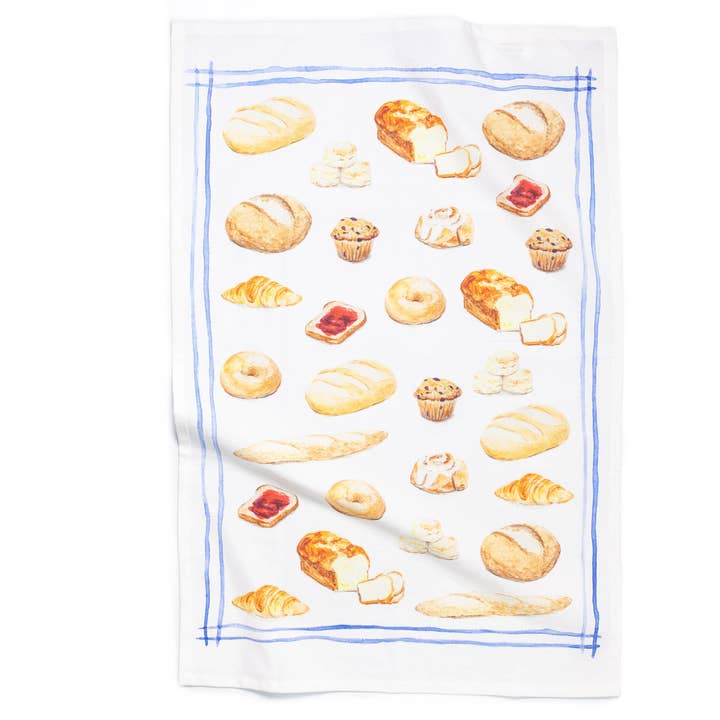 Tea Towels - Miscellaneous - Breads for wholesale by Piccola Arte