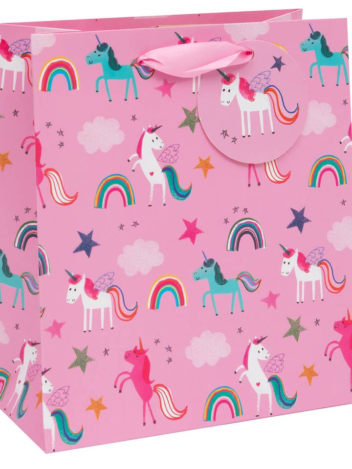 VÄSKA MEDIUM ENHÖRNINGAR ROSA för wholesale av Glick