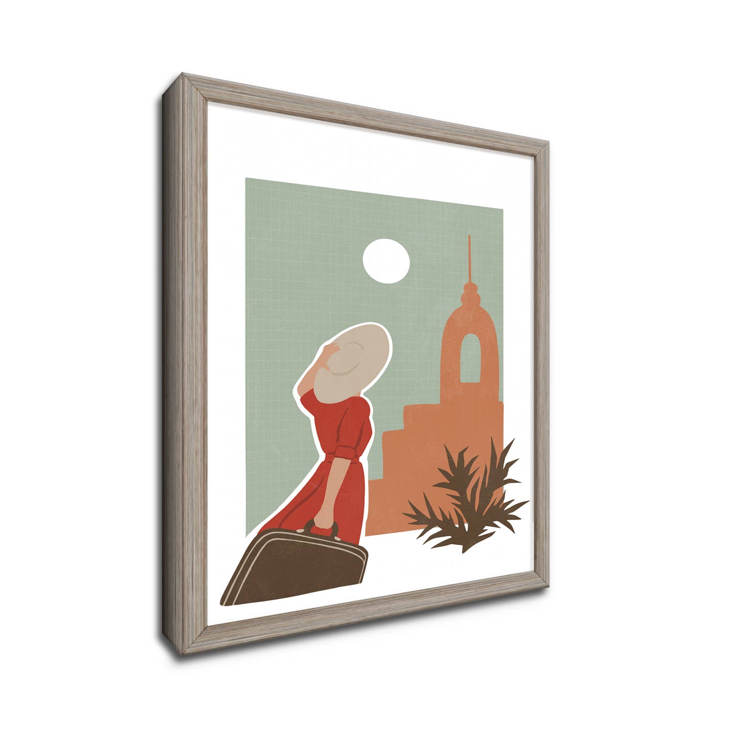 Ready2hangart, Inc. – wholesale Art print – 'Summer Nomad VII' Framed Print Wall Art by ChiChi Décor2