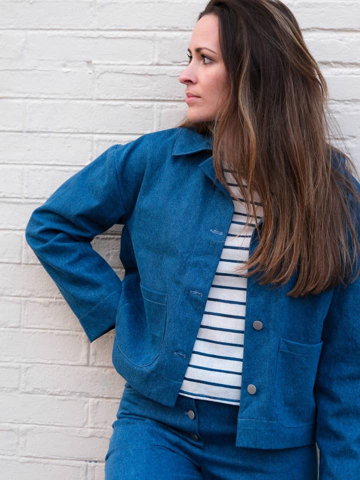 Sewing pattern - The Tilda jacket for wholesale by Cha' coud