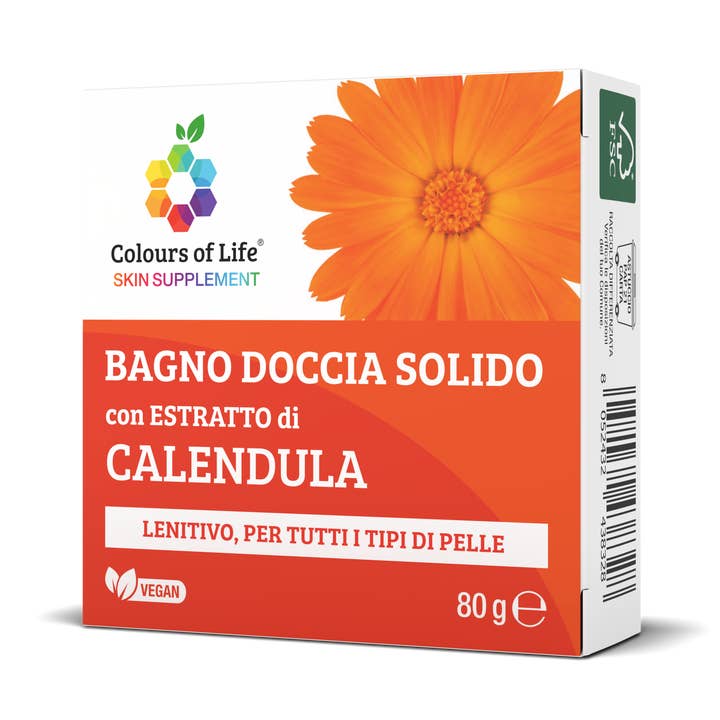 CALENDULA SOLID BODY WASH, 80 g Antioxisch und beruhigend für den Großhandel von OPTIMA NATURALS