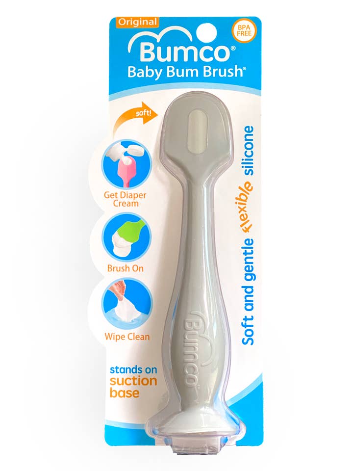 Bumco Baby Bum Brush - Gray for wholesale by Bumco