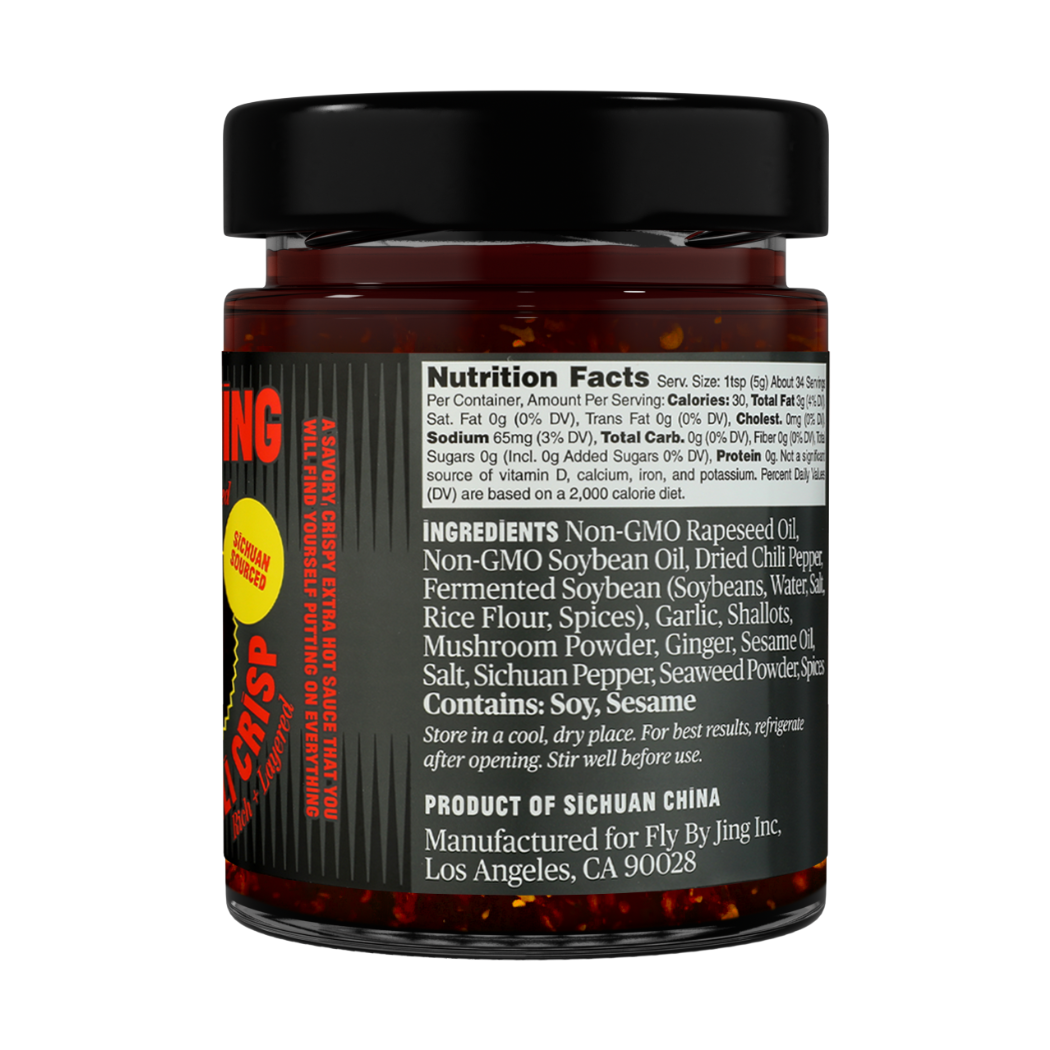 Fly By Jing – Engroshandel Hot sauce – Xtra stærk Sichuan chili-crisp9