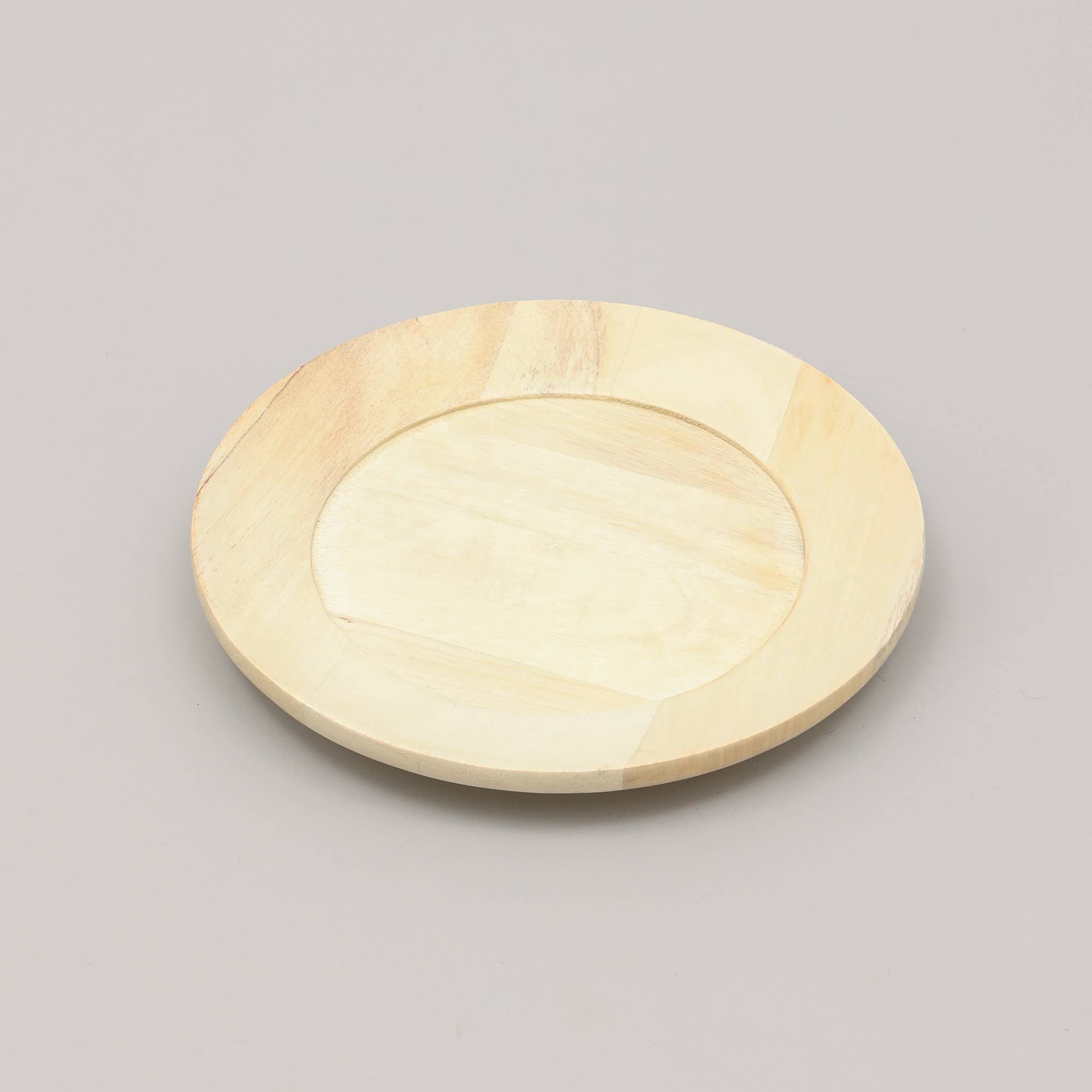 ExpoBazaar - Wholesale Dinner Plate - Wood Charger Plate | Handmade 13" Artisan Wooden Tableware1