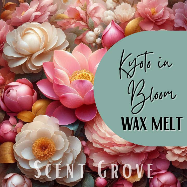 Kyoto in Bloom type scented soy wax melt for wholesale by Scent Grove