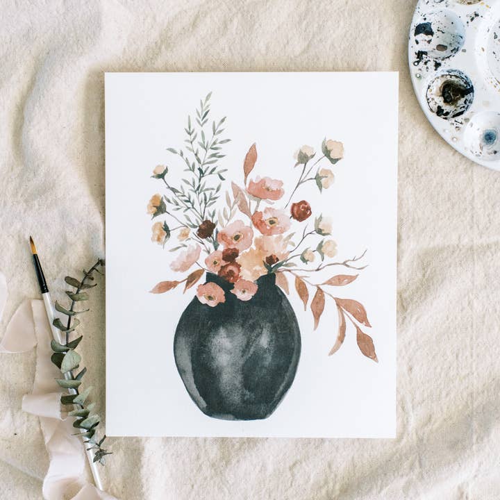 Harvest Florals | Art Print for wholesale by Coley Kuyper Art