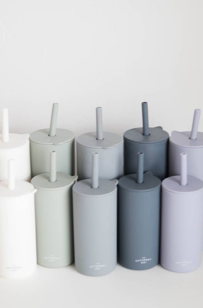 The Saturday Baby - Wholesale Drinking Glass/Cup - Kids & Baby - Kid Silicone Straw Cups48