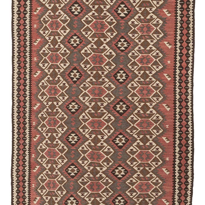 (100 cm x 147 cm) Authentiek Platgeweven Vintage Kilim Tapijt voor wholesale door Rugtolia