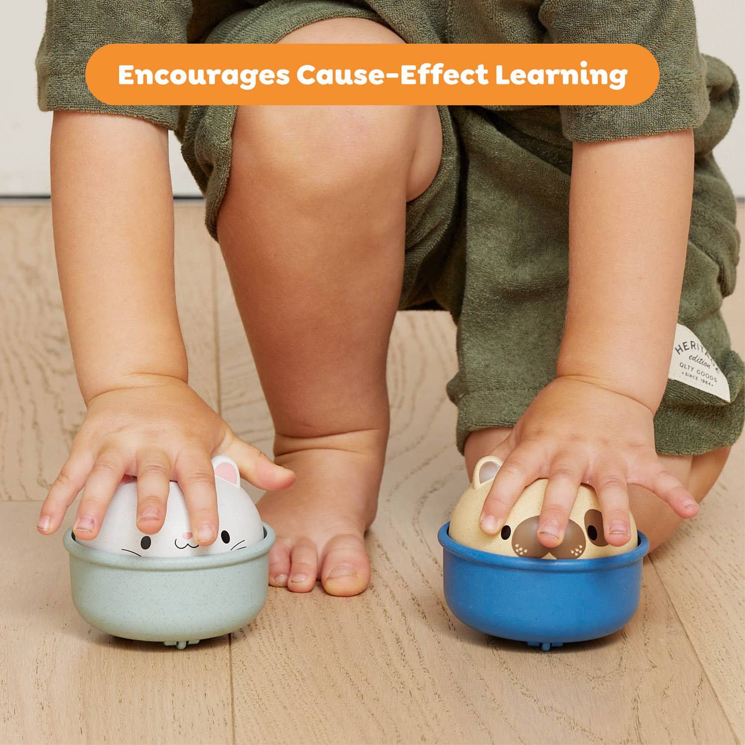 Tiger Tribe - Wholesale Classic Toy - Kids - Rocking Rollers - Dog5