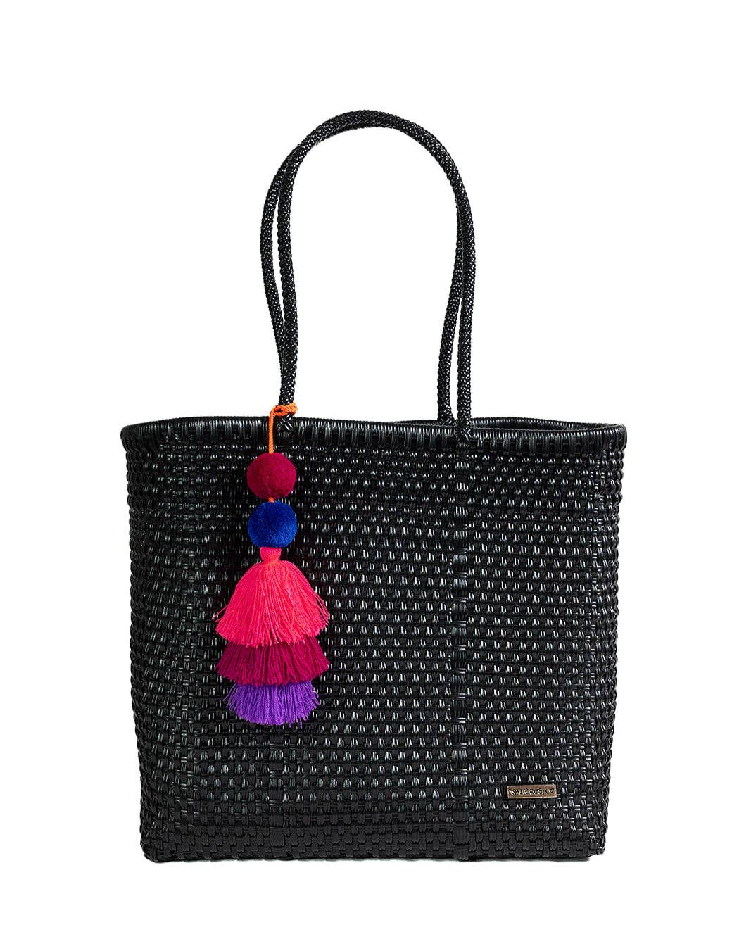 Valerosa - Vendita all'ingrosso Borsa tote - Donna - Borsa Playera nera tinta unita1