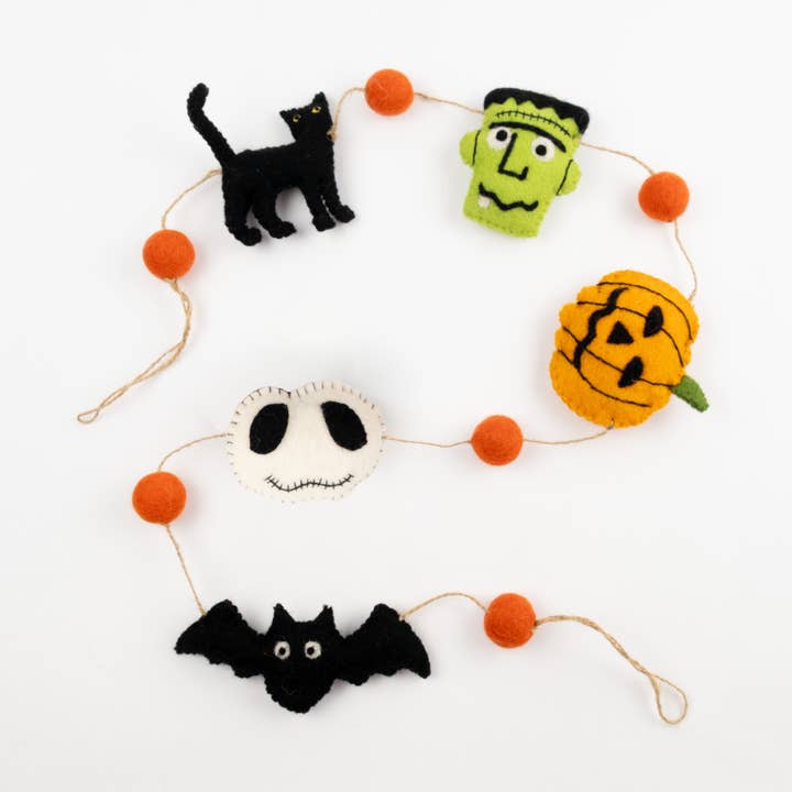 Ghirlanda - Amici di Halloween - Decorazioni di Halloween - NUOVO! per la vendita all'ingrosso da parte di The Winding Road