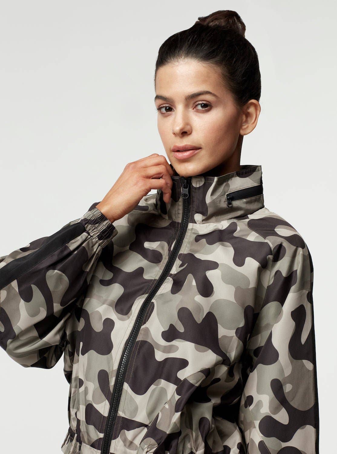 OLIVE CAMO TEMPEST WIND JACKET for wholesale on Faire1