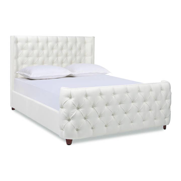 Jennifer Taylor Home - Wholesale Bed - Brooklyn Tufted Bed Headboard and Footboard Set2