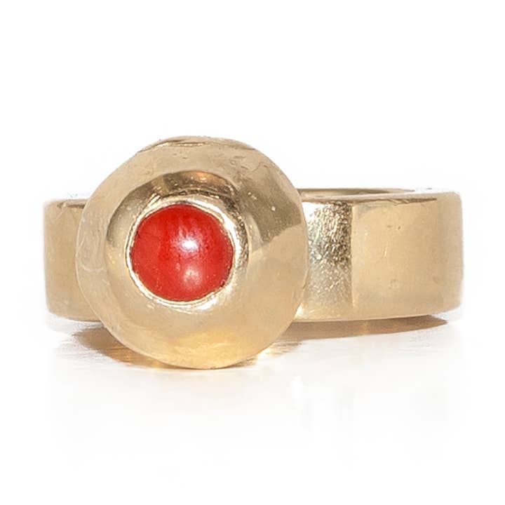 Punk Pontiagudo Macio com Coral por atacado de Rebecca Nadler Designs