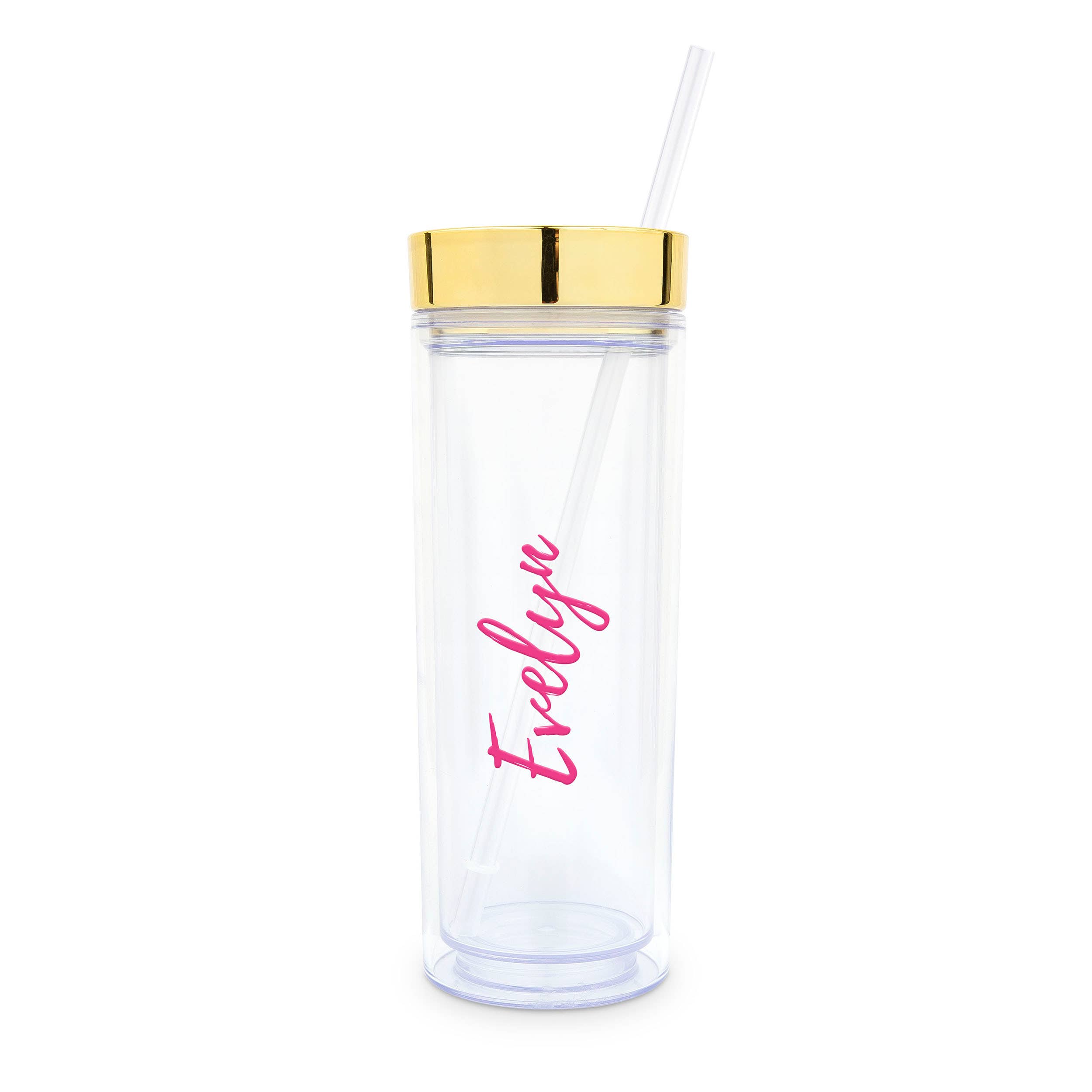 Weddingstar Inc. – wholesale Insulated mug/tumbler – 17 oz. Insulated Plastic Drink Tumbler - Calligraphy14