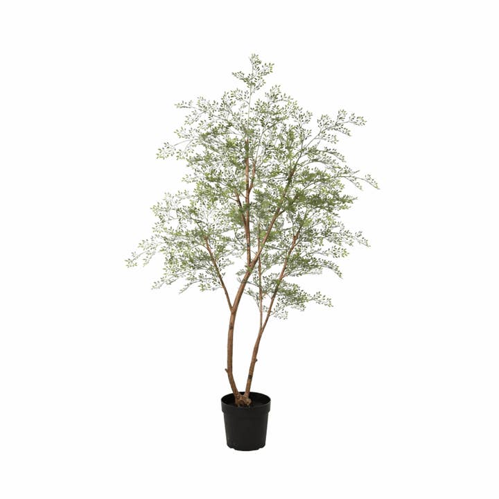 Planta artificial Cassia Baum 180cm – Gran planta decorativa artificial – Planta de interior sin mantenimiento para sala de estar, oficina y área de recepción para venta al por mayor de Oasis of Life