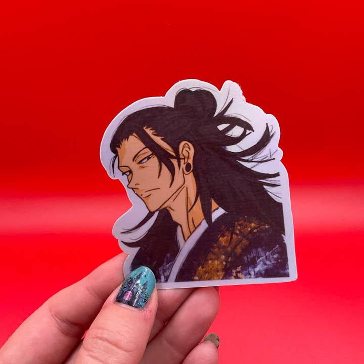 Elegant Potato Anime - Wholesale Sticker - Geto Suguru JJK Sticker - Waterproof Holographic Vinyl