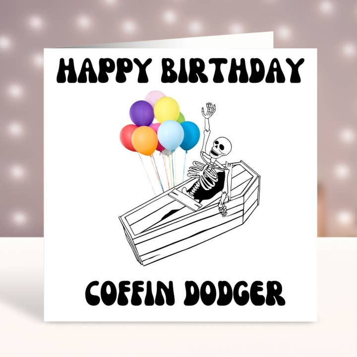 Feliz aniversário caixão Dodger por atacado de Echo and sprout designs