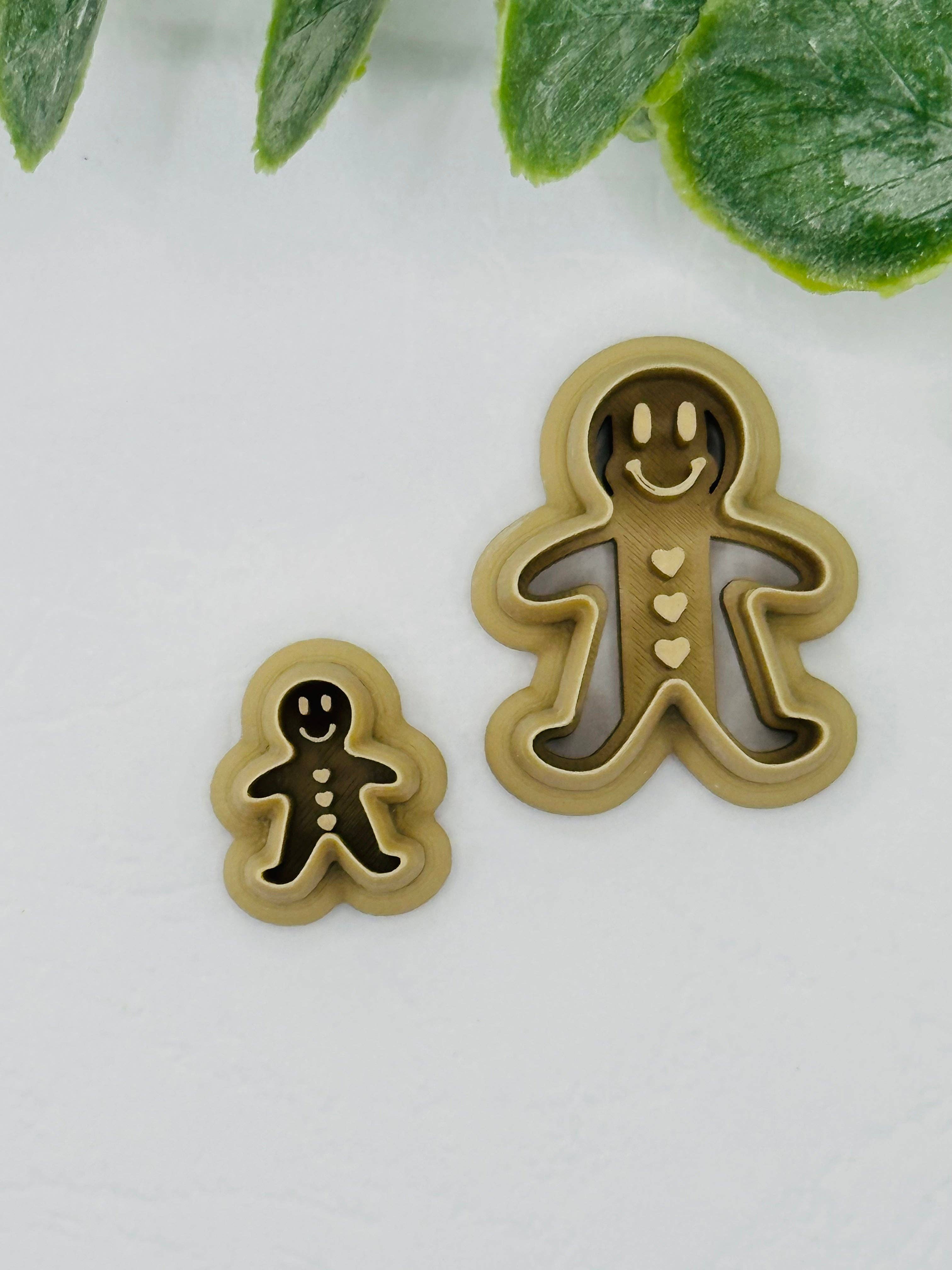 CaliLu Clay Co. - Wholesale Biscuit cutter - Gingerbread Man Cookie Cutter / Clay Cutter