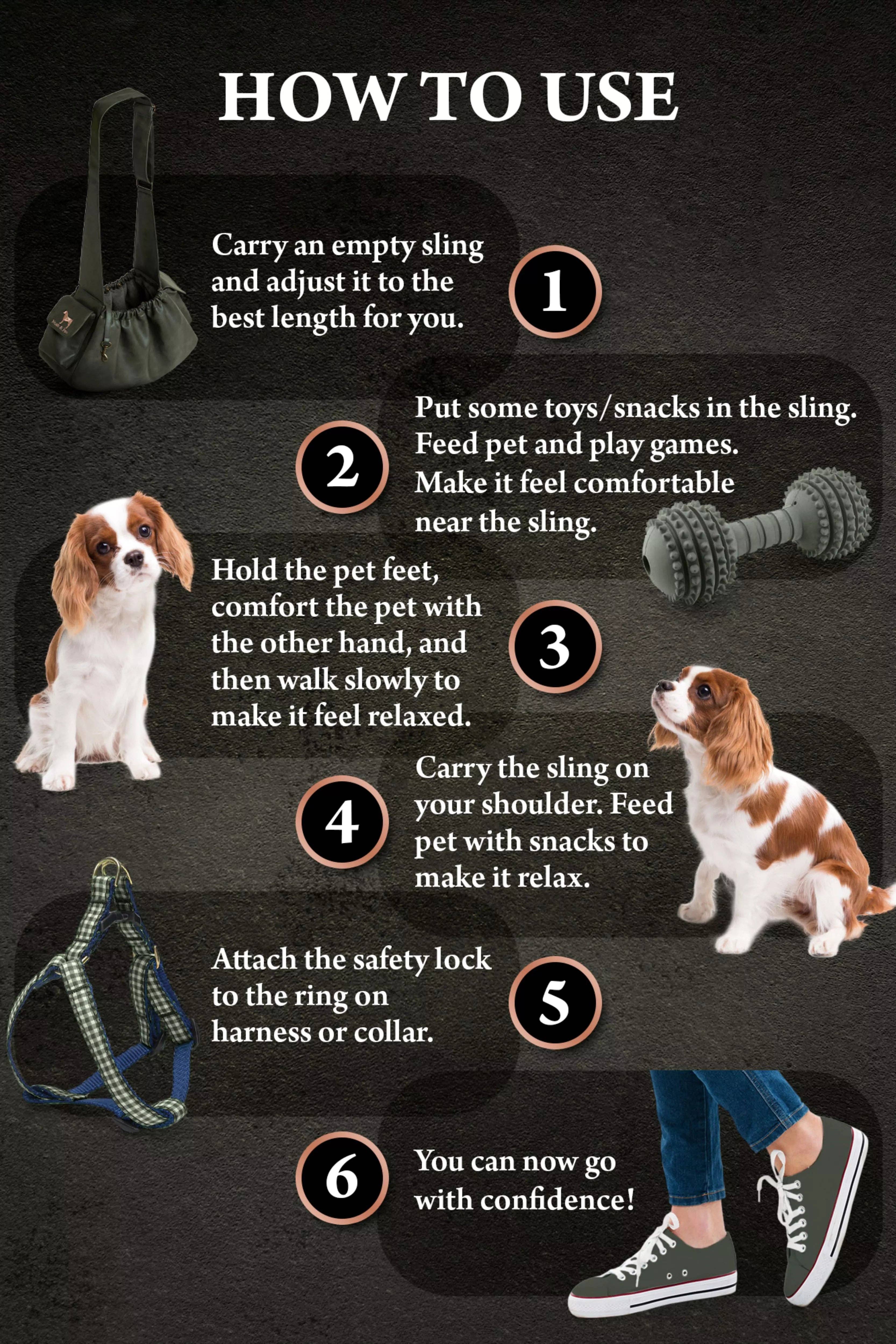 NOAH AND PAW LLC - Wholesale Pet Carrier - Cat/Dog - Vegan Leather Pet sling Carrier, Ruffle Style10