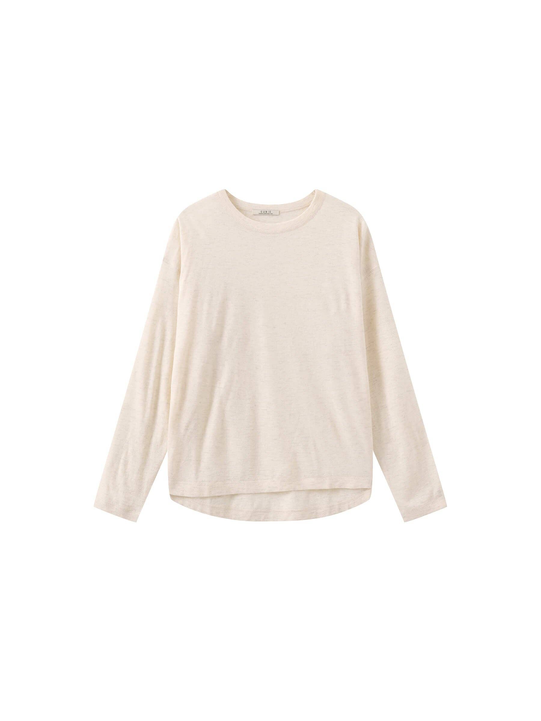 CUBIC - Wholesale Knit Top - Women's - Crew Neck Long Sleeve Top with Wool Blend2