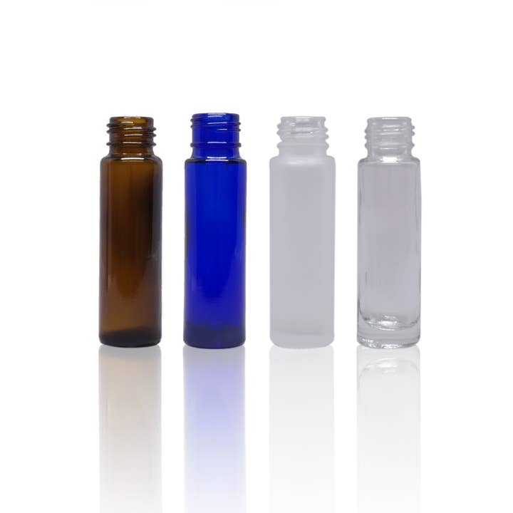 10ml Glass Vial Only for Essential Oil Roll-On Bottles for wholesale by Sanwacraft