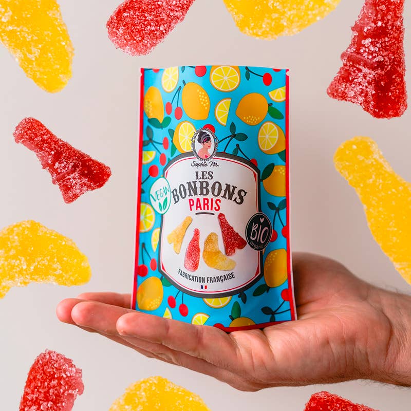 TASTY FRANCE - Wholesale Gummy - ORGANIC CANDIES PARIS 80g