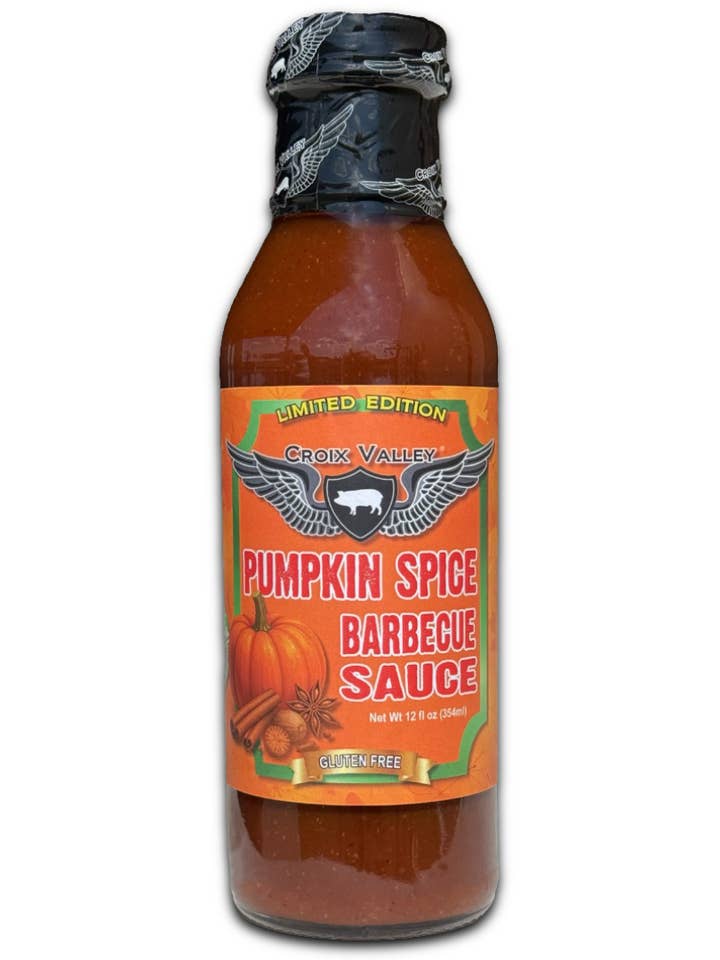 Croix Valley Pumpkin Spice Barbecue Sauce for wholesale by Croix Valley Foods