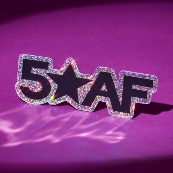 Autocollant 5 étoiles pour la vente par 5 ⭐️ AF