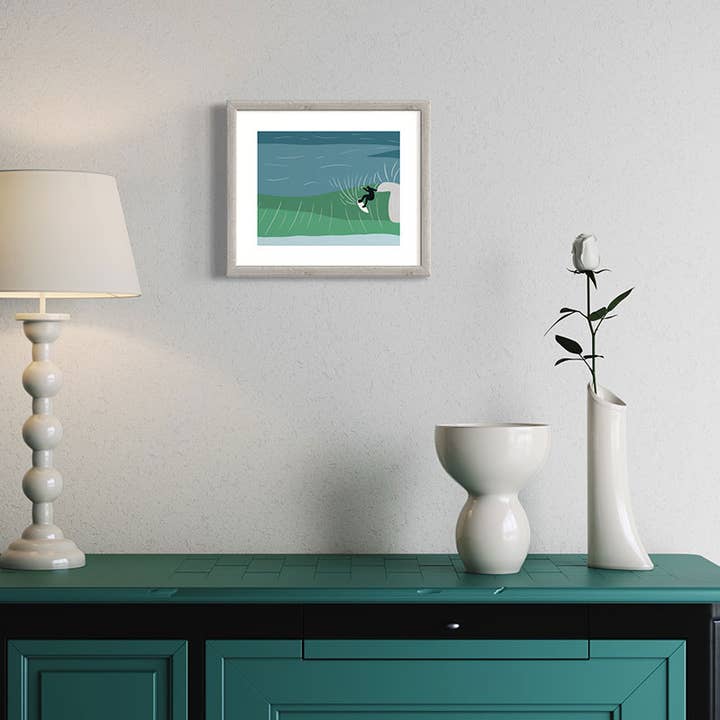 Muted Colors - Wholesale Art Print - Lost Wallet | 8x10 Surf Art Print1