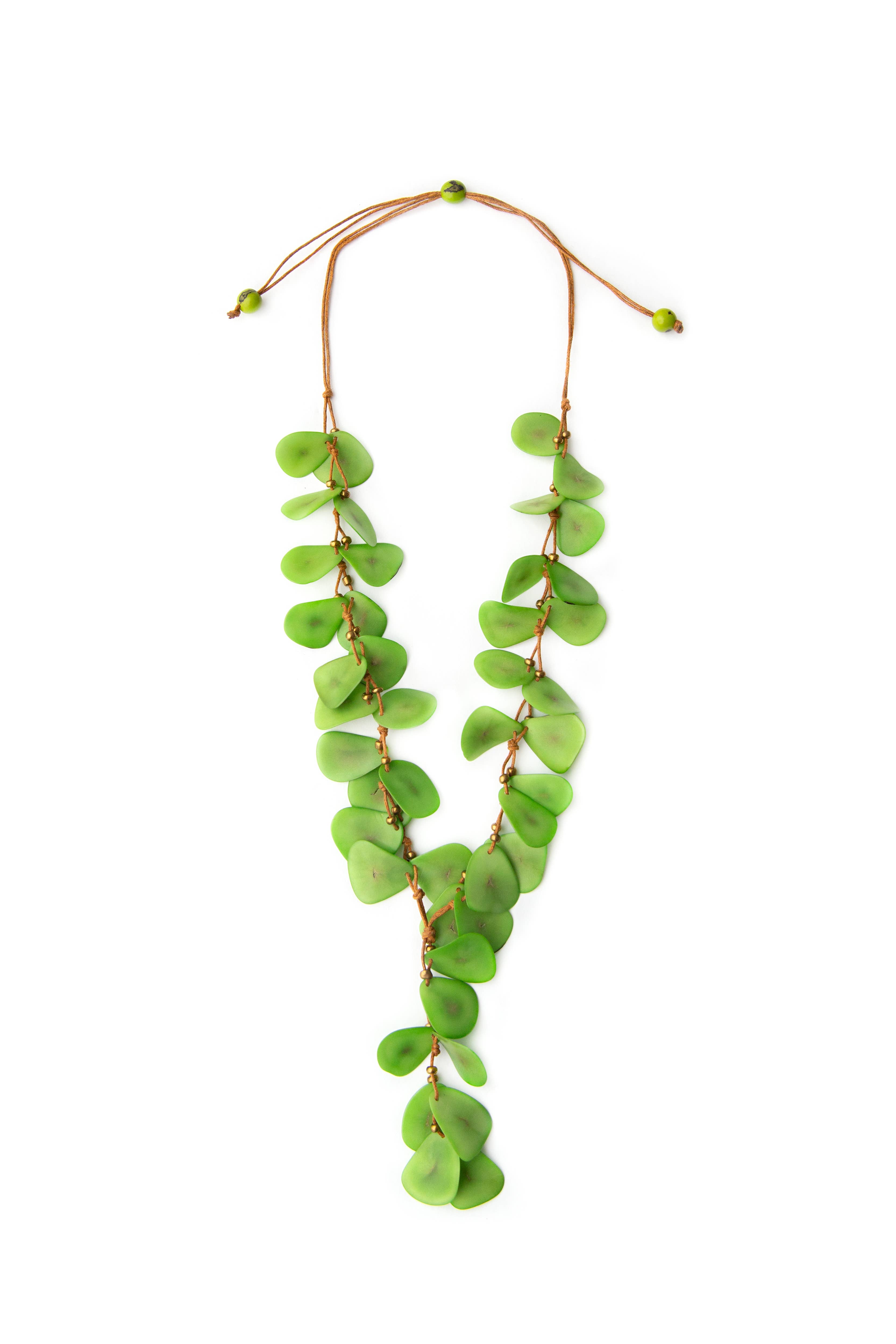 Organic Tagua Jewelry - Vente Colliers plastrons - Collier Sienne17