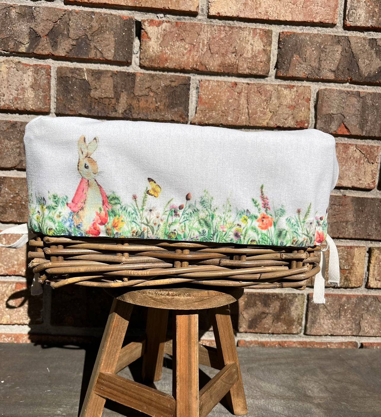 LoveFarmhouseCraft - Wholesale Basket - Kids & Baby - Rabbit Easter basket liner,easter basket liner boy or girl6