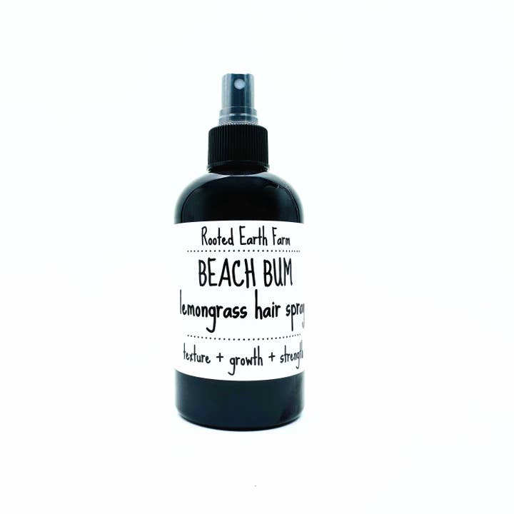 Rooted Earth Farm + Apothecary - Wholesale Hair Spray - Beach Bum Sea Salt Hair Spray - 4 Scent Options - Herbal2