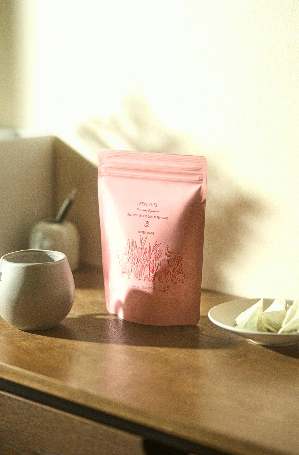 Japanese Green Tea Co. - Vente Sachets de thé - Benifuuki - Sachet de thé vert japonais anti-allergie (30 sachets)1