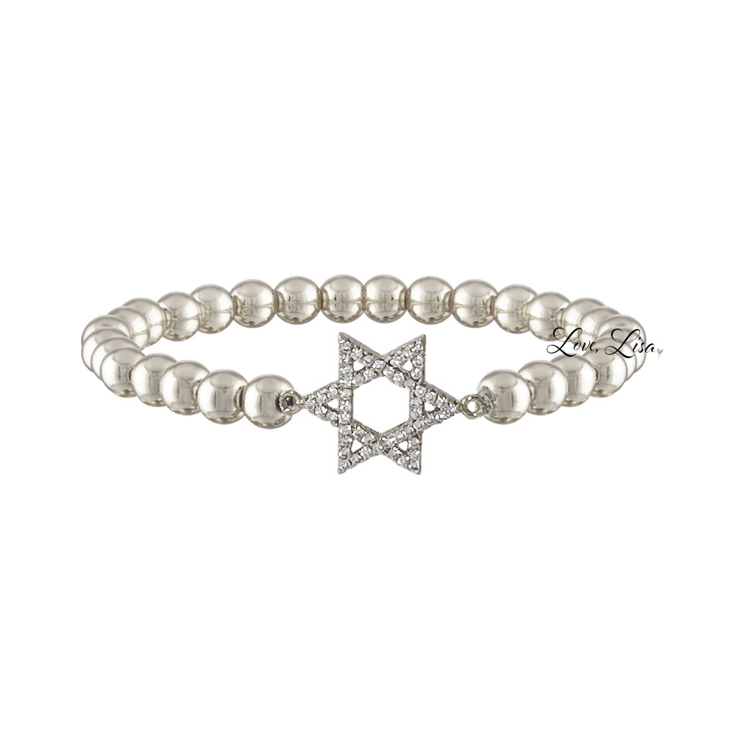 Love, Lisa - Wholesale Beaded Bracelet - Lani Star of David Bracelet0