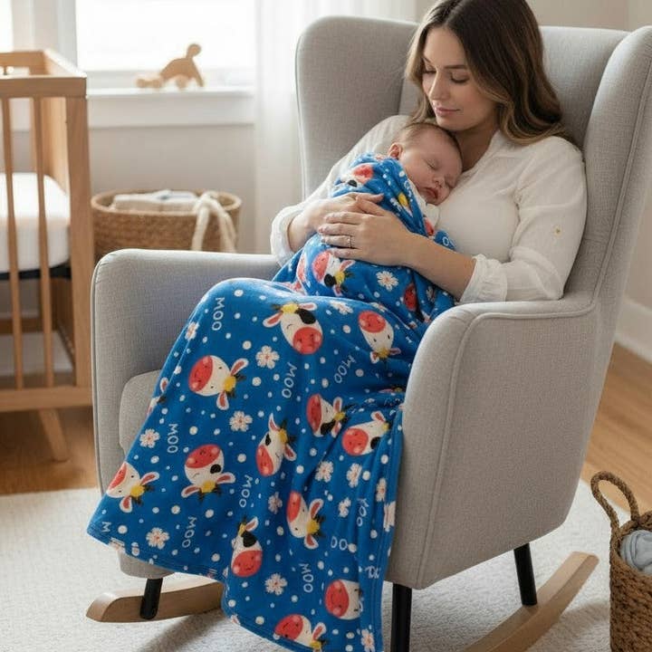 Cow bamboo blanket and other Purchase Wholesale moo. Free Returns & Net 60 Terms on Faire trending on Faire.