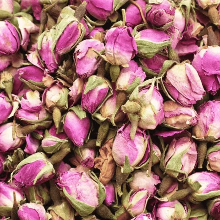 Drink Botanicals Ireland - Wholesale Dried/Pressed Flowers - Dried Pink Rose Buds