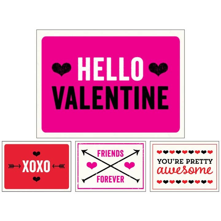 Set de papeterie Love Cards pour la Saint-Valentin pour la vente par THE FOUND