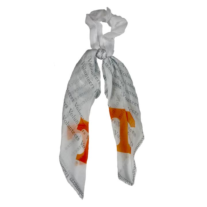 Tennessee Volunteers BRYNN SULLIVAN SCARF SCRUNCHIE for wholesale by Emerson Street Clothing Co Collegiate Shop