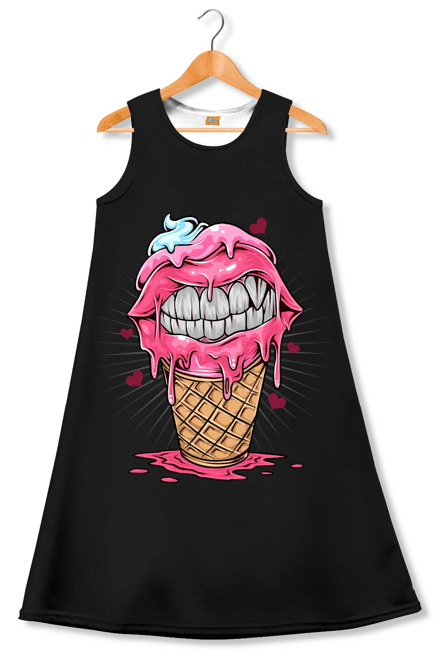 Wholesale Fishikii dress | Boca ice cream for your store - Faire, image size:1536x2298