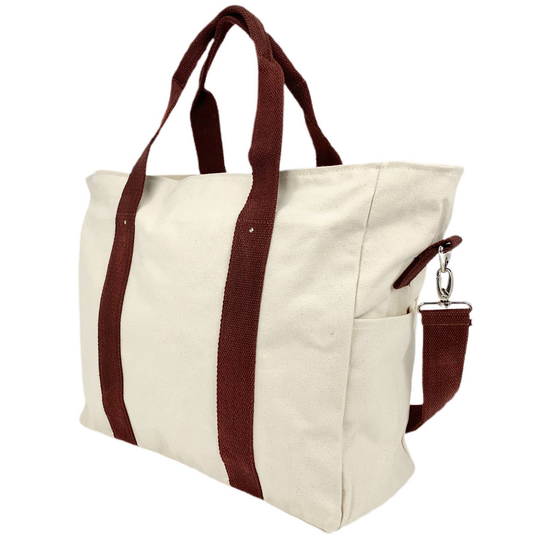 US Bags - Wholesale Weekender Bag - Unisex - Heavy Duty Canvas Travel Duffel Bag | Weekender Carry-on6