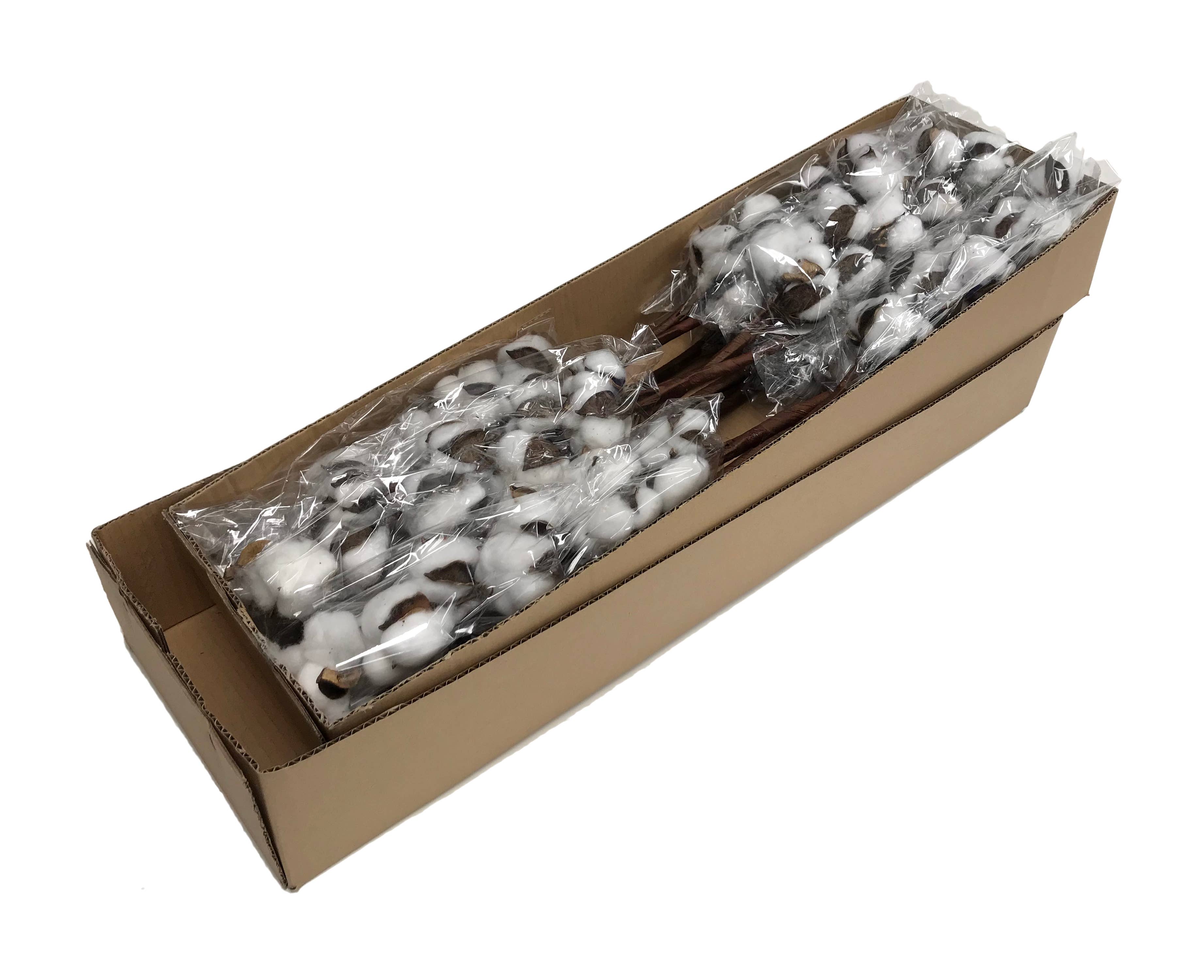 Wilco Home – Großhandel Künstliche Blumen – Handverdrahtetes 20-Zoll-Baumwollspray 9 Kapseln2