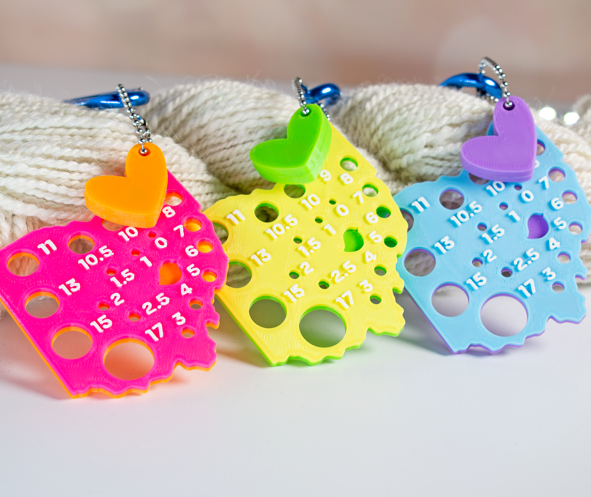 Blue Bird Makery - Wholesale Knitting/Crochet Supplies - Ohio Needle Gauge0