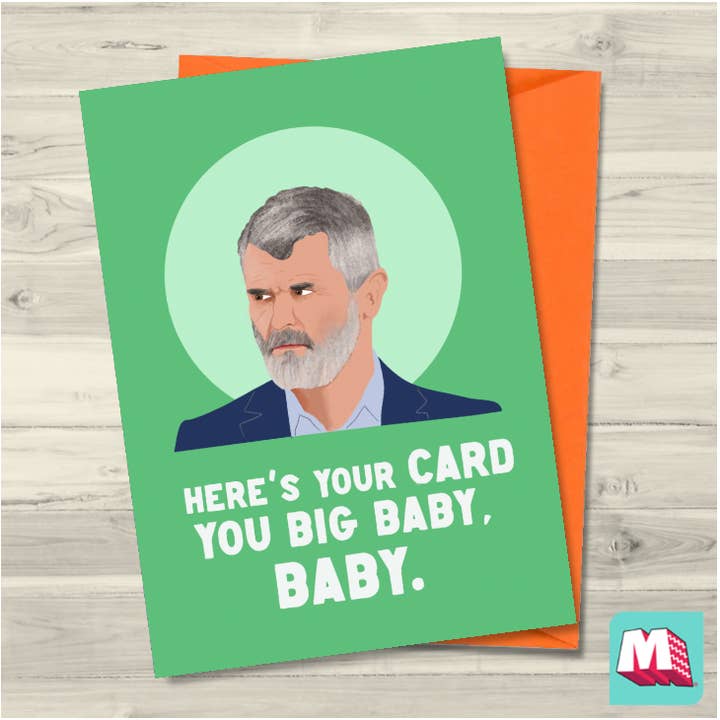 Here's Your Card You Big Baby for wholesale by Maktus