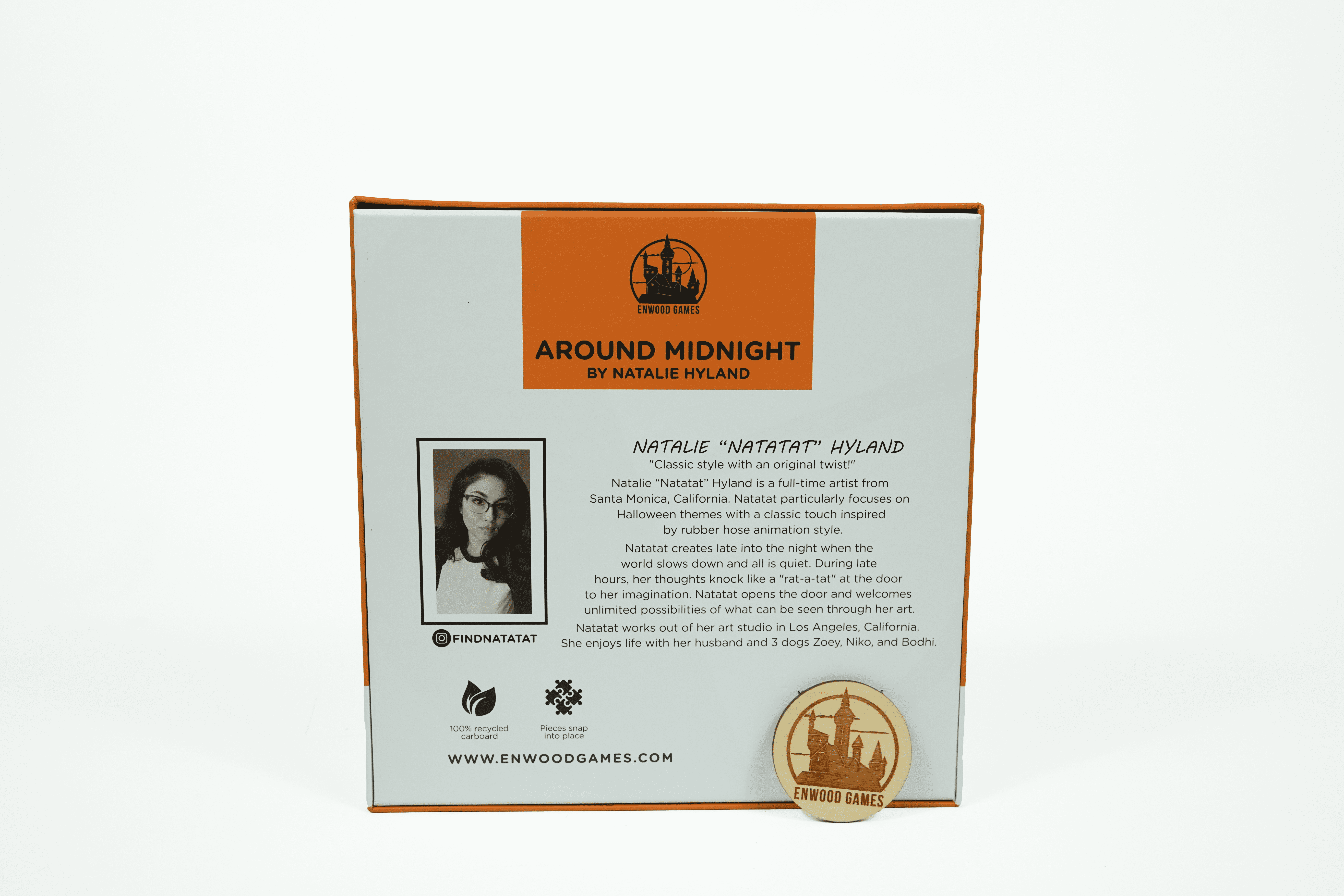 Enwood Games – Puzzle - Adulto por atacado – Enwood Games Quebra-cabeça de 1000 peças em torno da meia-noite2