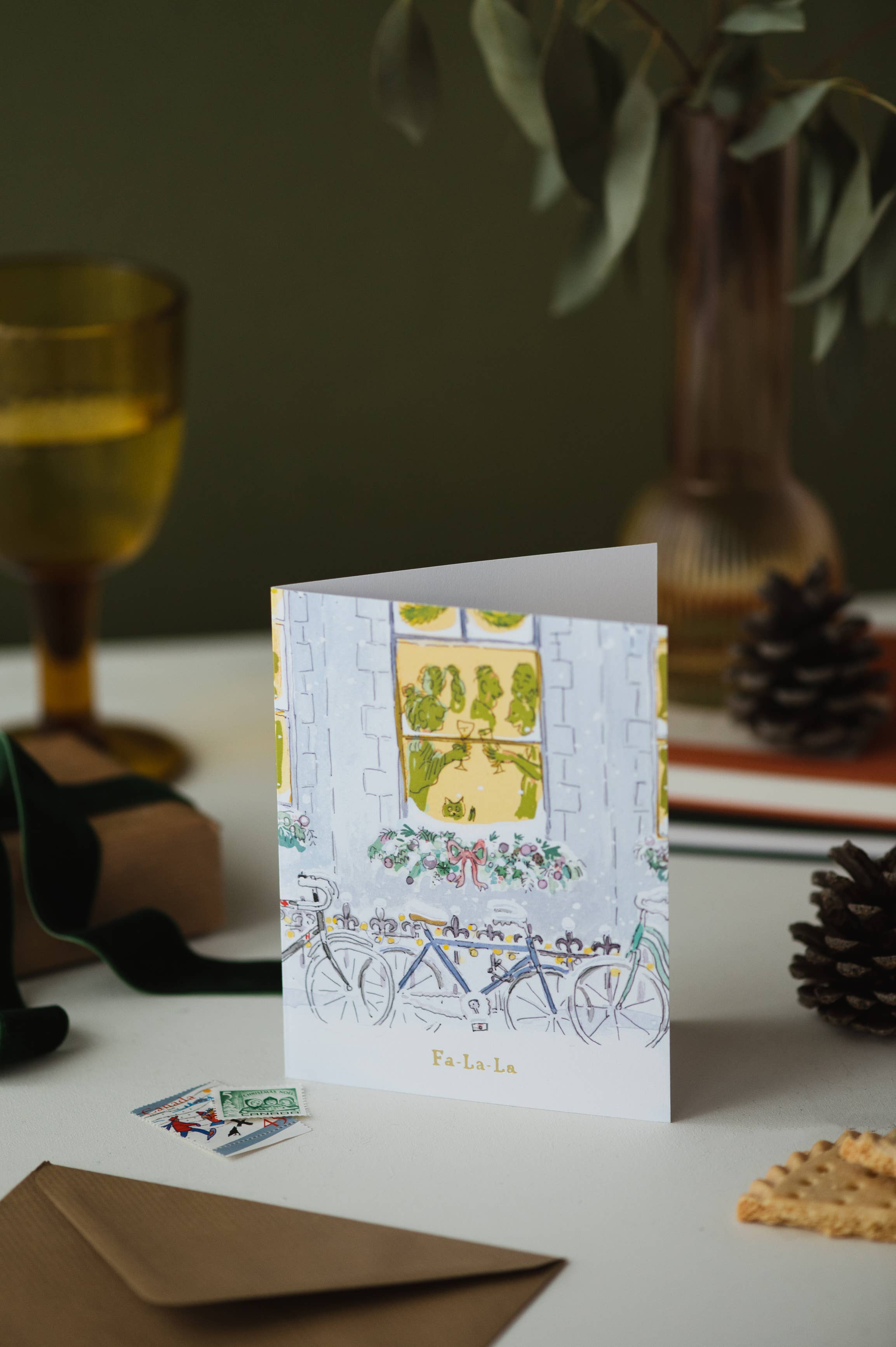 Halfpenny Postage - Wholesale Christmas Card - Holiday Cheer1