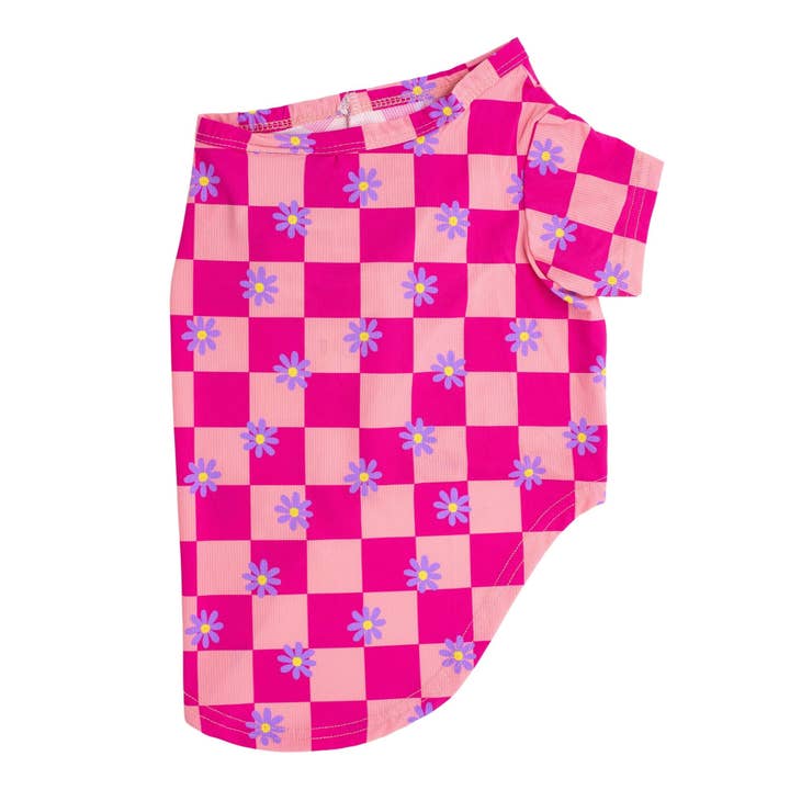 Vibrant Hound - Wholesale Pet Shirt - Dog - Dreaming of daisys dog cooling tee