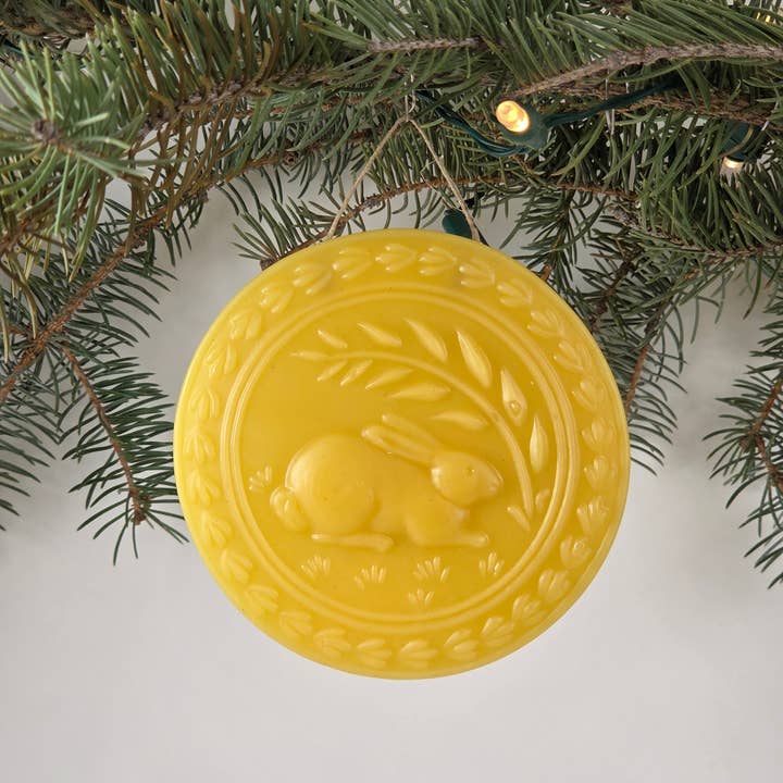 Farm and Hive - Wholesale Ornament - The Wheat and The Hare | Beeswax Ornament2